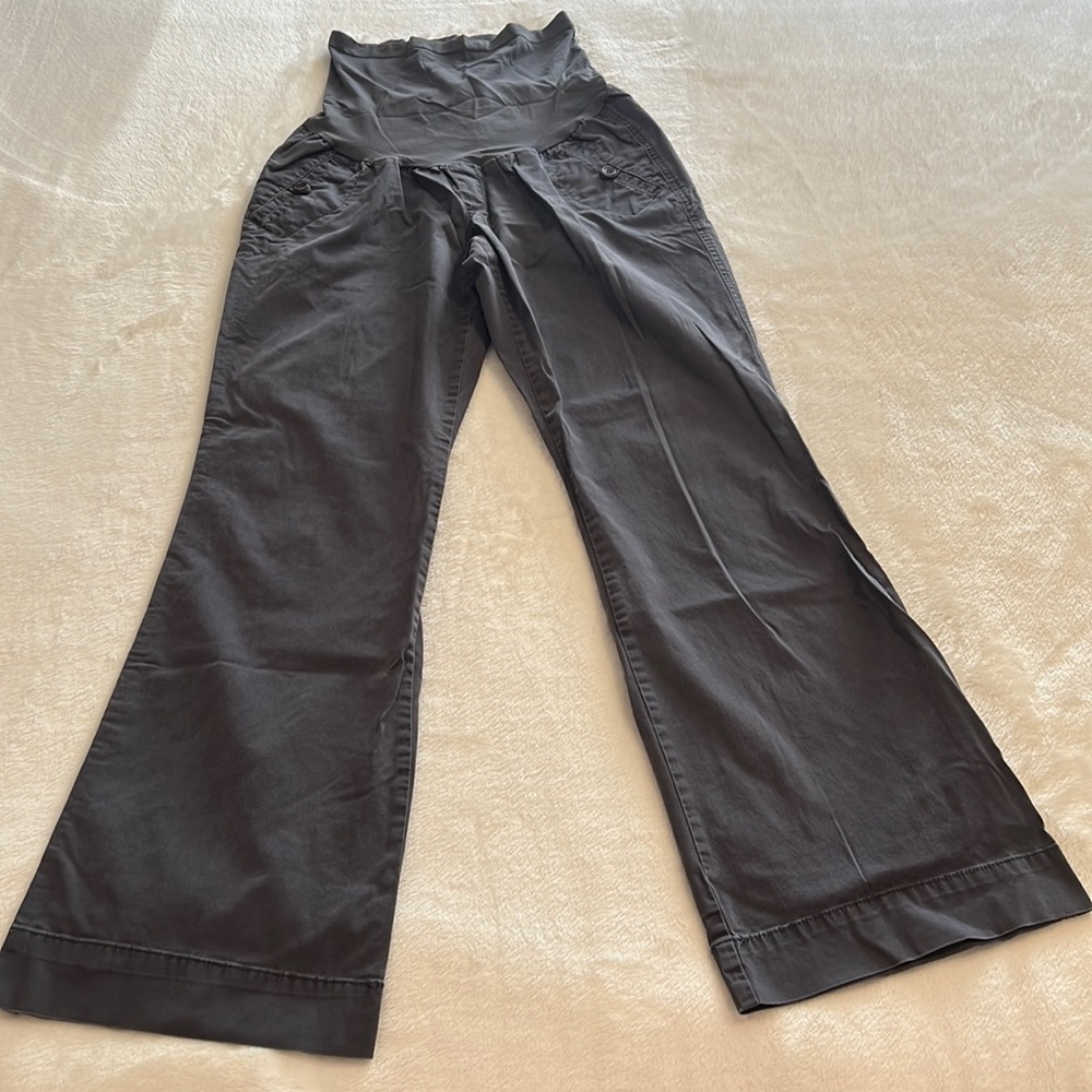 Motherhood, Dress Pants, Dark Gray, Size M.